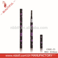 Top quality metal double heads eyebrow tube